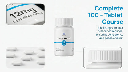 IVERMK 12mg Pack of 100